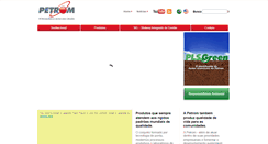 Desktop Screenshot of petrom.net.br